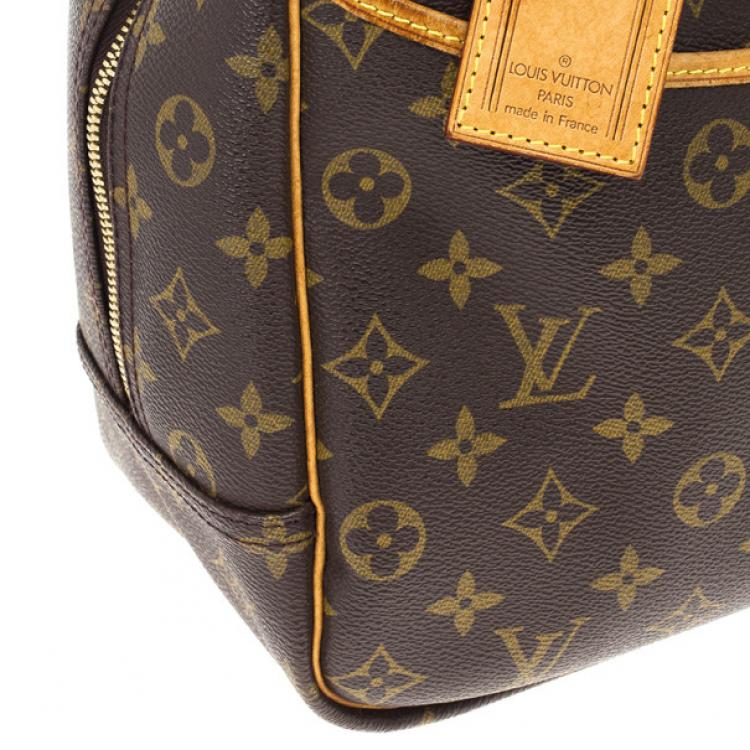 Pre Owned Louis Vuitton Monogram Deauville Boston Bag