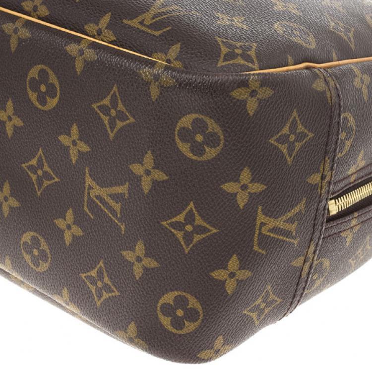 Pre Owned Louis Vuitton Monogram Deauville Boston Bag