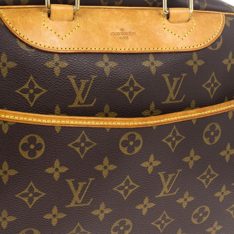 Pre Owned Louis Vuitton Monogram Deauville Boston Bag