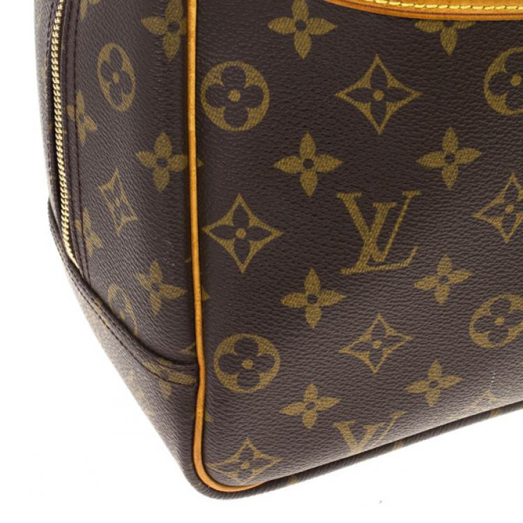 Pre Owned Louis Vuitton Monogram Deauville Boston Bag