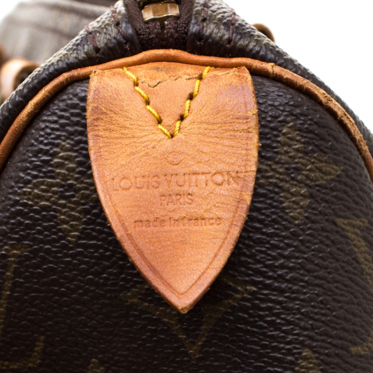 Pre Owned Louis Vuitton Monogram Canvas Speedy 25 Bag