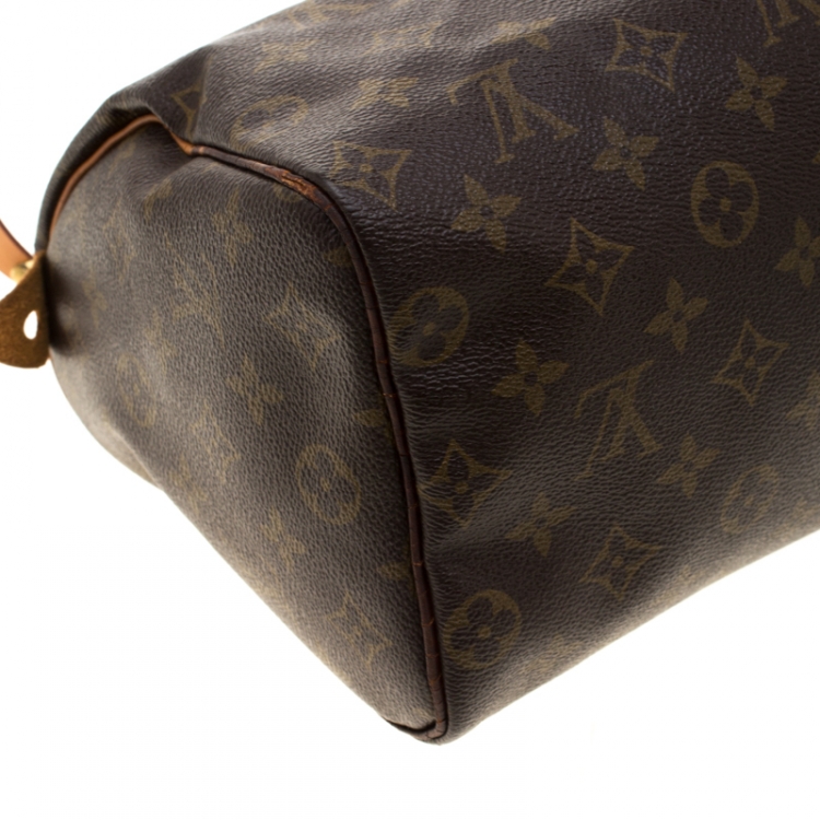 Pre Owned Louis Vuitton Monogram Canvas Speedy 25 Bag