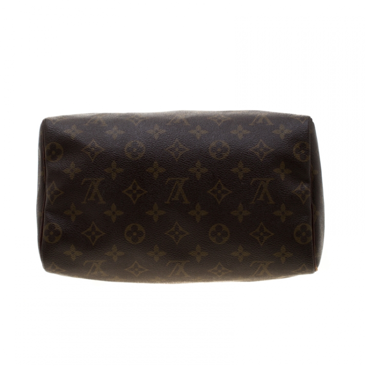Pre Owned Louis Vuitton Monogram Canvas Speedy 25 Bag