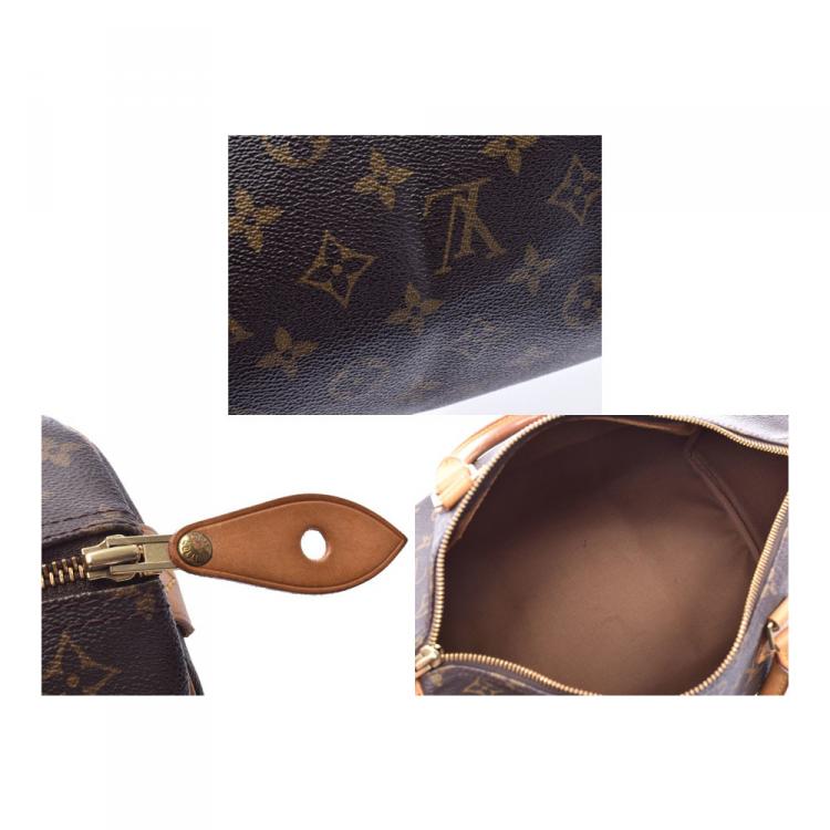 Pre Owned Louis Vuitton Monogram Canvas Speedy 30 Bag
