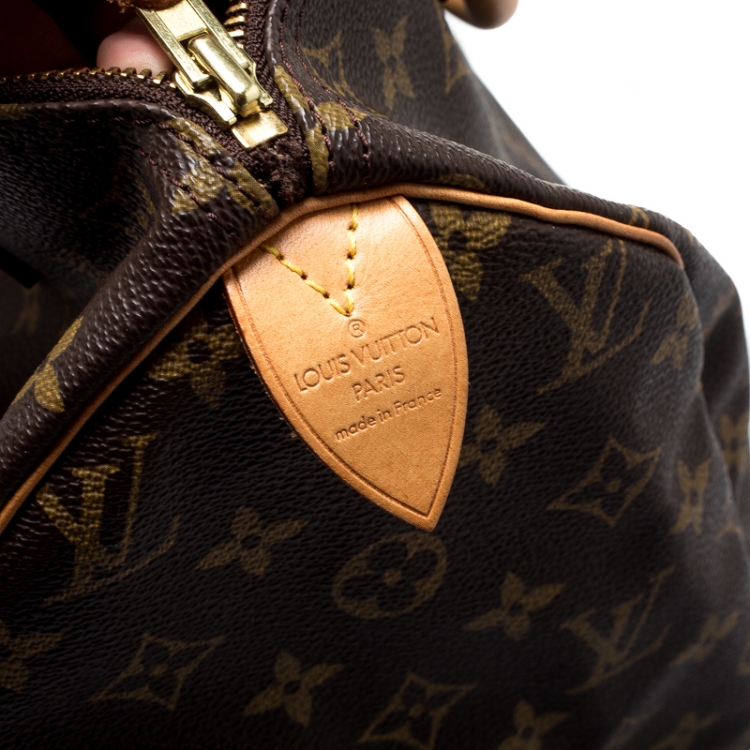 Pre Owned Louis Vuitton Monogram Canvas Speedy 30 Bag