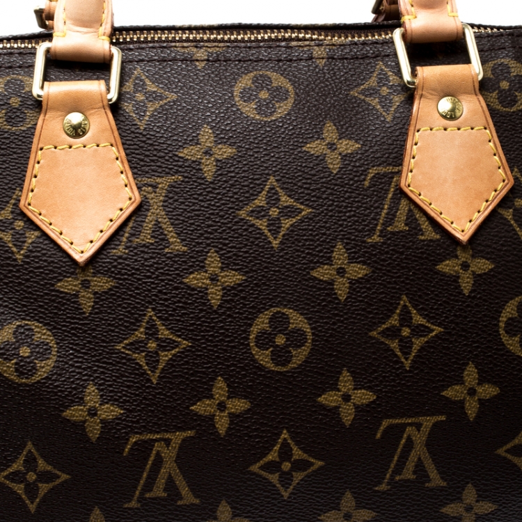Pre Owned Louis Vuitton Monogram Canvas Speedy 30 Bag