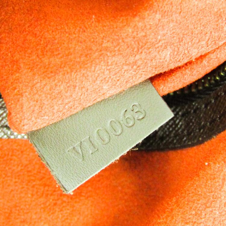 Pre Owned Louis Vuitton Damier Ebene Canvas Brera Bag