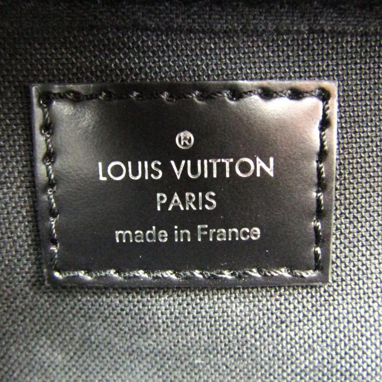 Pre Owned Louis Vuitton Damier Graphite Canvas Ambler Fanny Pack
