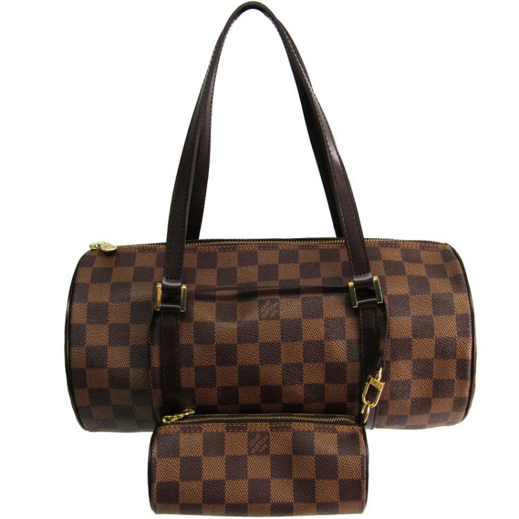 louis vuitton damier ebene papillon 30