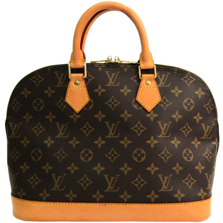 Pre Owned Louis Vuitton Monogram Canvas Alma Bag 