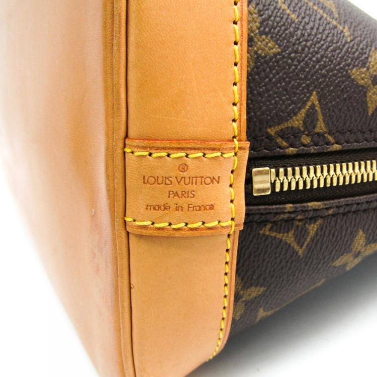 Pre Owned Louis Vuitton Monogram Canvas Alma Bag 