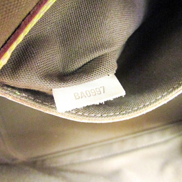 Pre Owned Louis Vuitton Monogram Canvas Alma Bag 