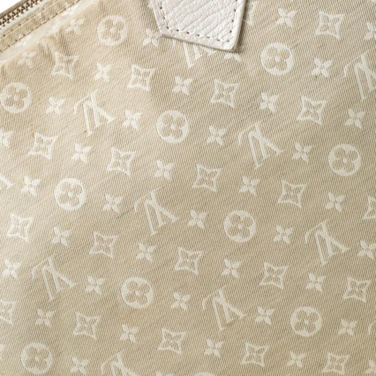 Pre Owned Louis Vuitton Fusain Monogram Idylle Speedy 30 Bag