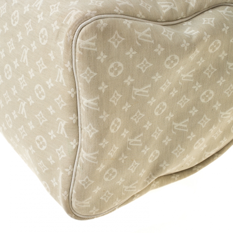 Pre Owned Louis Vuitton Fusain Monogram Idylle Speedy 30 Bag