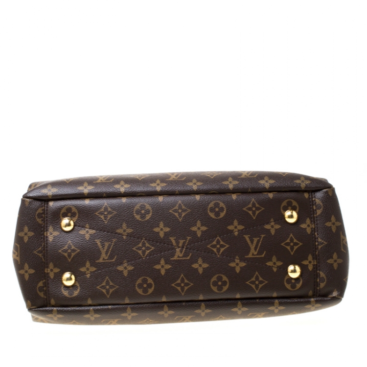 Pre Owned Louis Vuitton Aurore Monogram Canvas Pallas Shopper Tote Bag