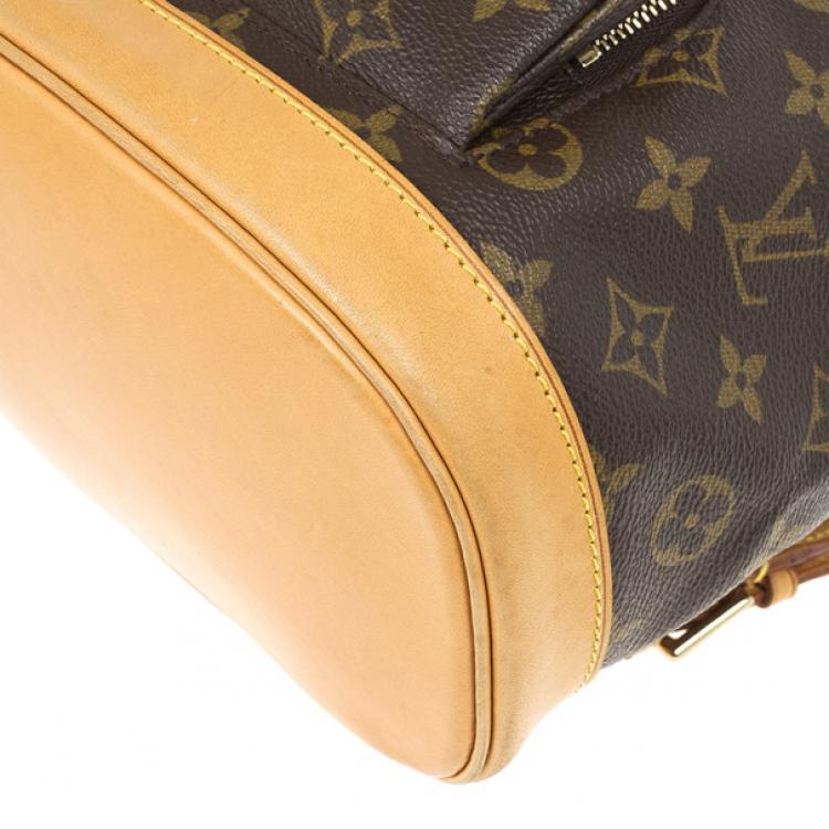 Pre Owned Louis Vuitton Monogram Montsouris Backpack MM 