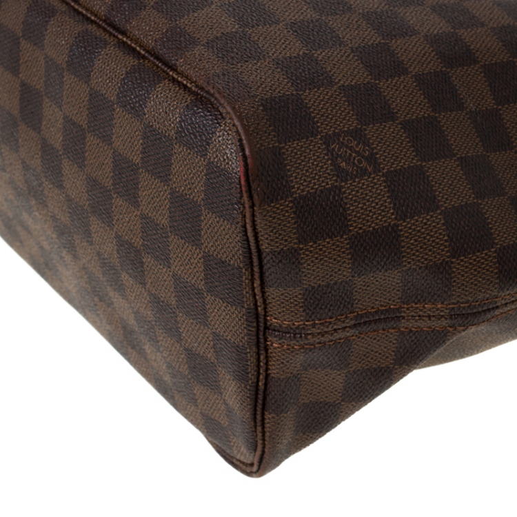 Pre Owned Louis Vuitton Damier Ebene Canvas Neverfull MM Bag