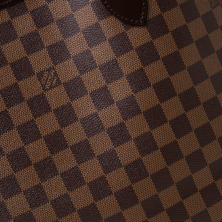 Pre Owned Louis Vuitton Damier Ebene Canvas Neverfull MM Bag