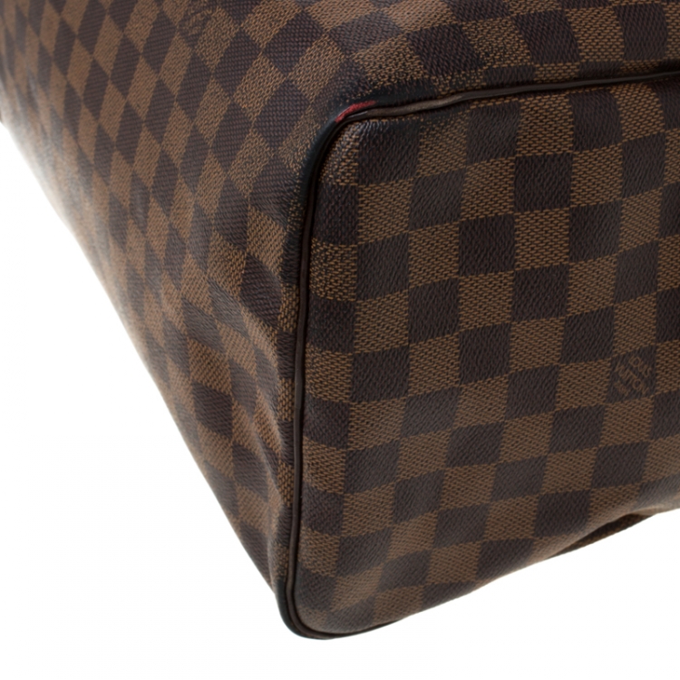 Pre Owned Louis Vuitton Damier Ebene Canvas Speedy 35