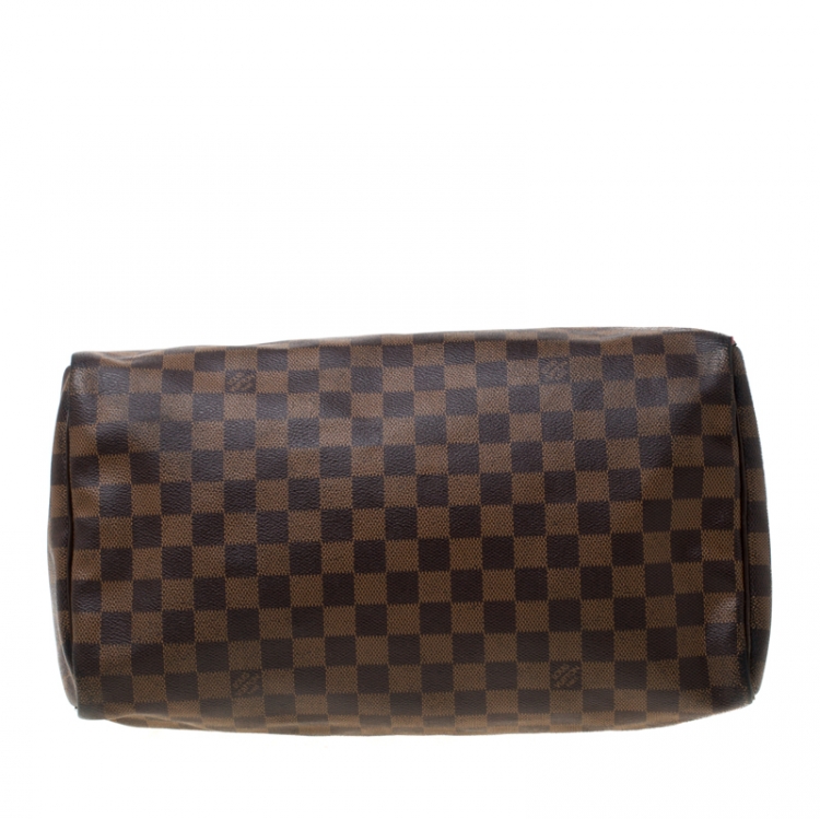Pre Owned Louis Vuitton Damier Ebene Canvas Speedy 35