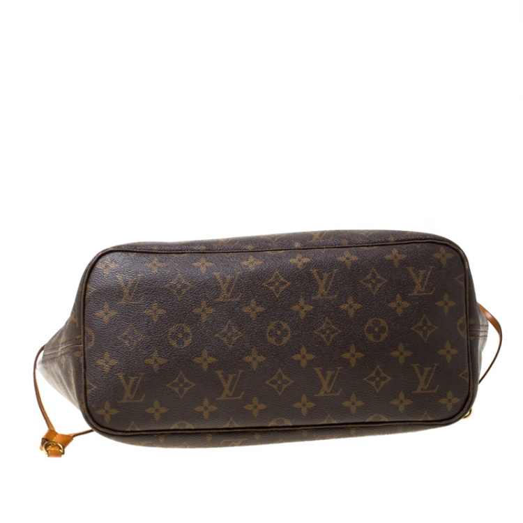 Pre Owned Louis Vuitton Monogram Canvas Neverfull MM Bag