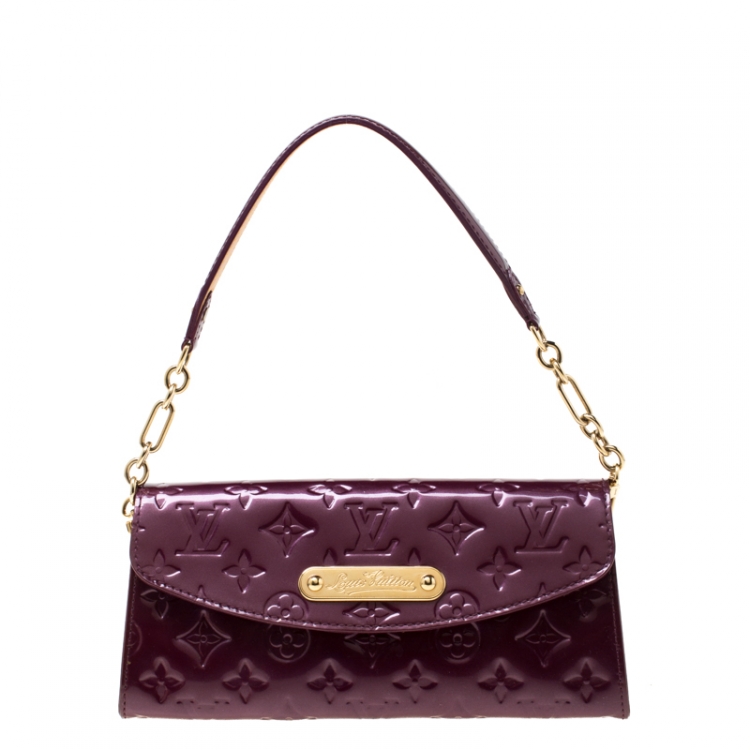 Louis Vuitton Sunset Boulevard Monogram Vernis Patent Leather Shoulder Bag  on SALE