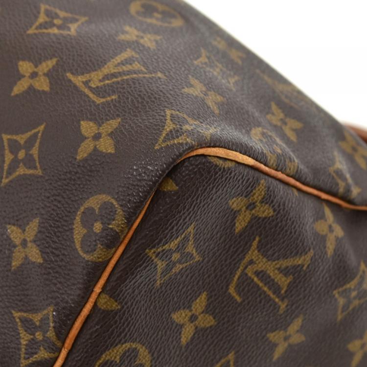 Pre Owned Louis Vuitton Monogram Canvas Speedy 25 Bag