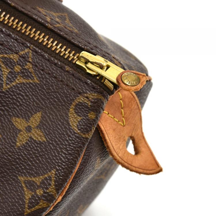 Pre Owned Louis Vuitton Monogram Canvas Speedy 25 Bag