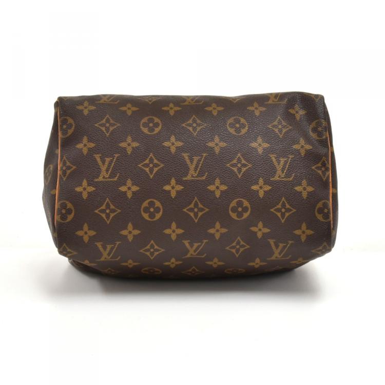 Pre Owned Louis Vuitton Monogram Canvas Speedy 25 Bag