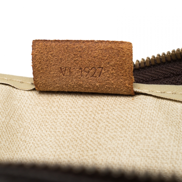 Pre Owned Louis Vuitton Monogram Canvas Deauville Bag