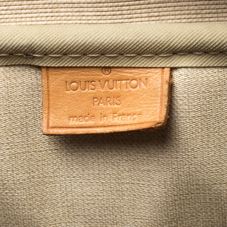 Pre Owned Louis Vuitton Monogram Canvas Deauville Bag