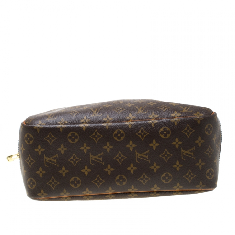 Pre Owned Louis Vuitton Monogram Canvas Deauville Bag