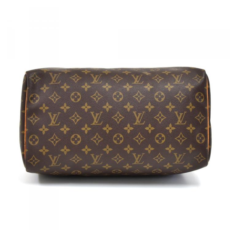 Pre Owned Louis Vuitton  Monogram Canvas Speedy 35 Bag