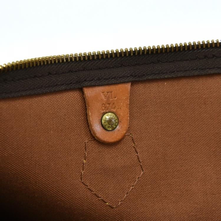 Pre Owned Louis Vuitton  Monogram Canvas Speedy 35 Bag