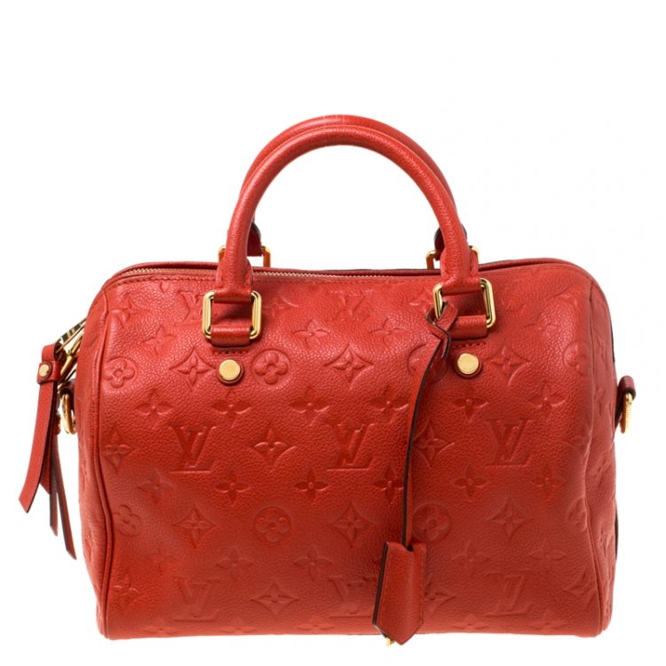 Louis Vuitton Orient Monogram Empreinte Leather Speedy Bandouliere 25 Bag  Louis Vuitton