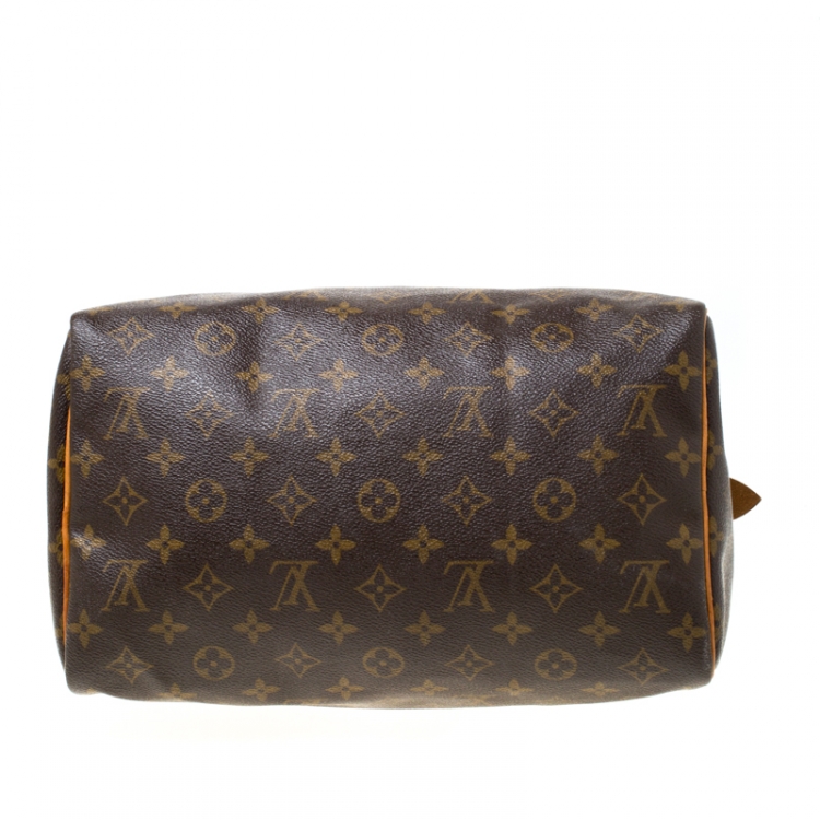 Pre Owned Louis Vuitton Monogram Canvas Speedy 30 Bag