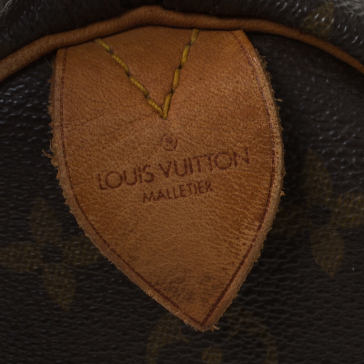 مملوكة مسبقًا Louis Vuitton Monogram Canvas Speedy 35