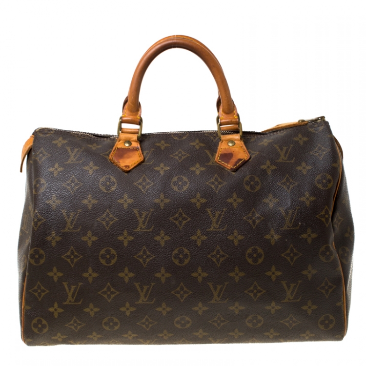 مملوكة مسبقًا Louis Vuitton Monogram Canvas Speedy 35