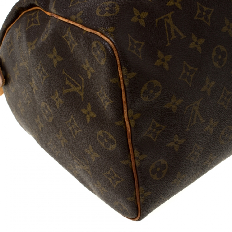مملوكة مسبقًا Louis Vuitton Monogram Canvas Speedy 35
