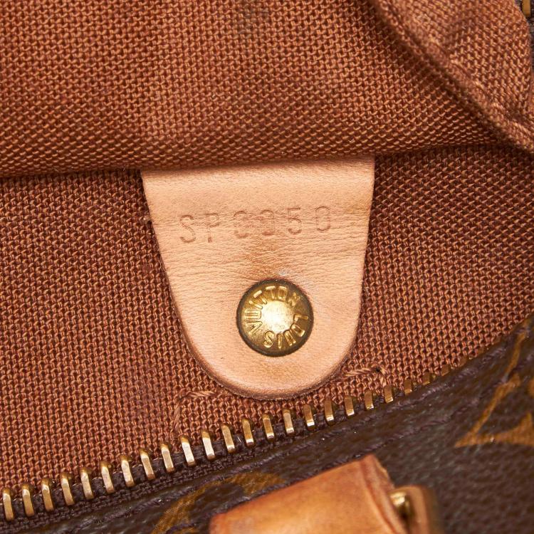 Pre Owned Louis Vuitton Monogram Canvas Speedy 25 Bag
