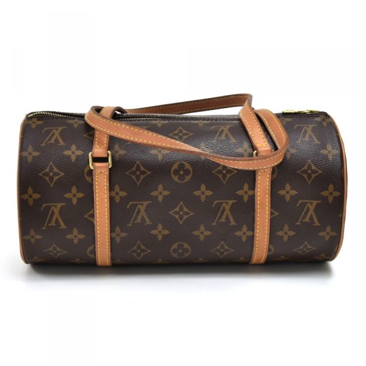 Pre Owned Louis Vuitton Monogram Canvas Papillon 30 Bag