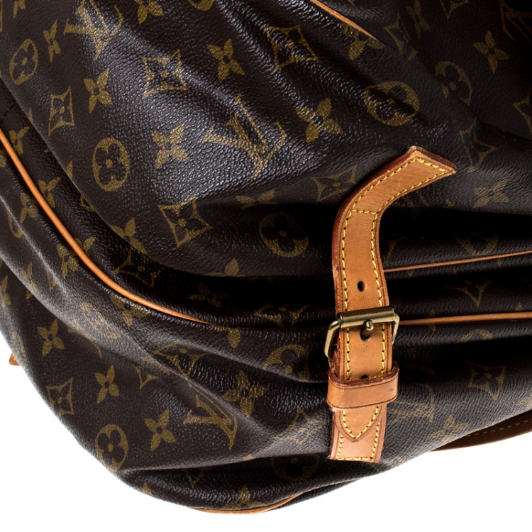Pre Owned Louis Vuitton Monogram Canvas Saumur 35 Messenger Bag