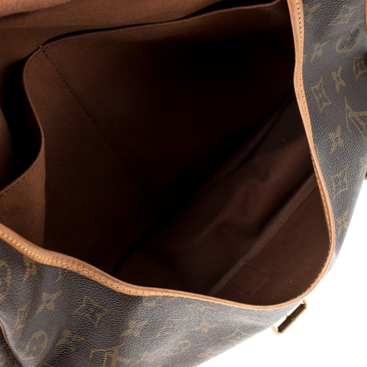 Pre Owned Louis Vuitton Monogram Canvas Saumur 35 Messenger Bag