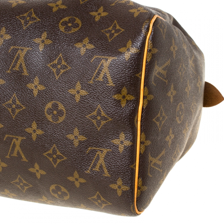 Pre Owned Louis Vuitton Monogram Canvas Speedy 30 Bag