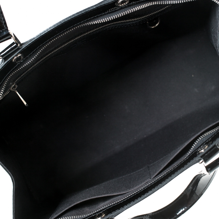 Pre Owned Louis Vuitton Black Electric Epi Leather Brea GM Bag