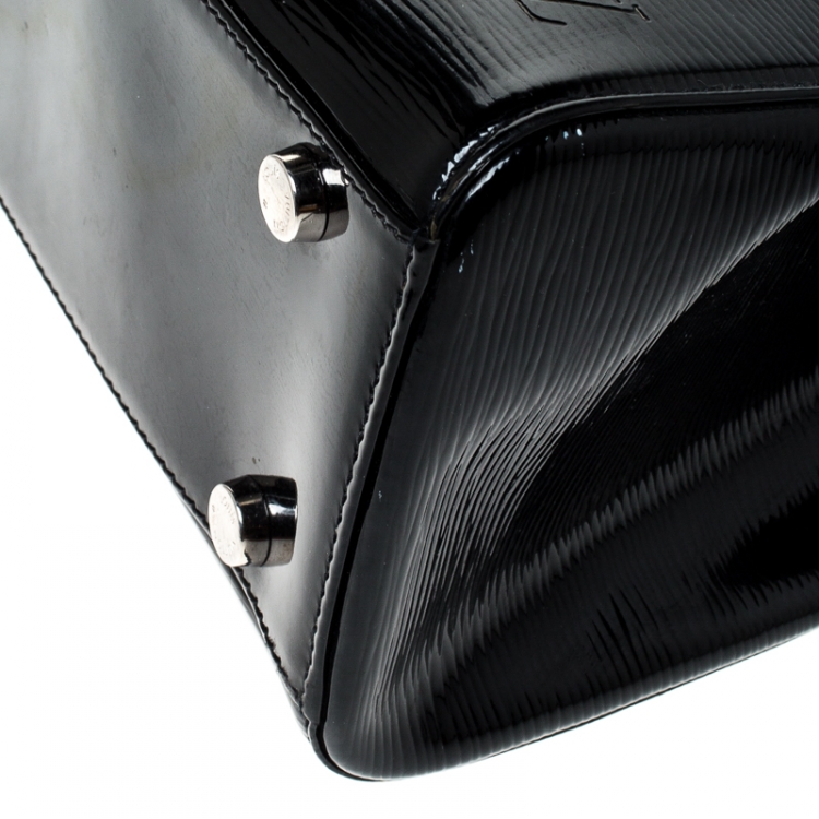 Pre Owned Louis Vuitton Black Electric Epi Leather Brea GM Bag