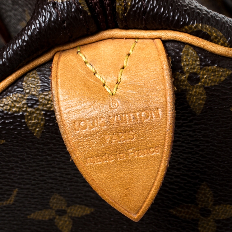 Pre Owned Louis Vuitton Monogram Canvas Speedy 30 Bag