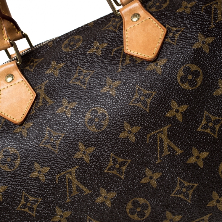 Pre Owned Louis Vuitton Monogram Canvas Speedy 30 Bag