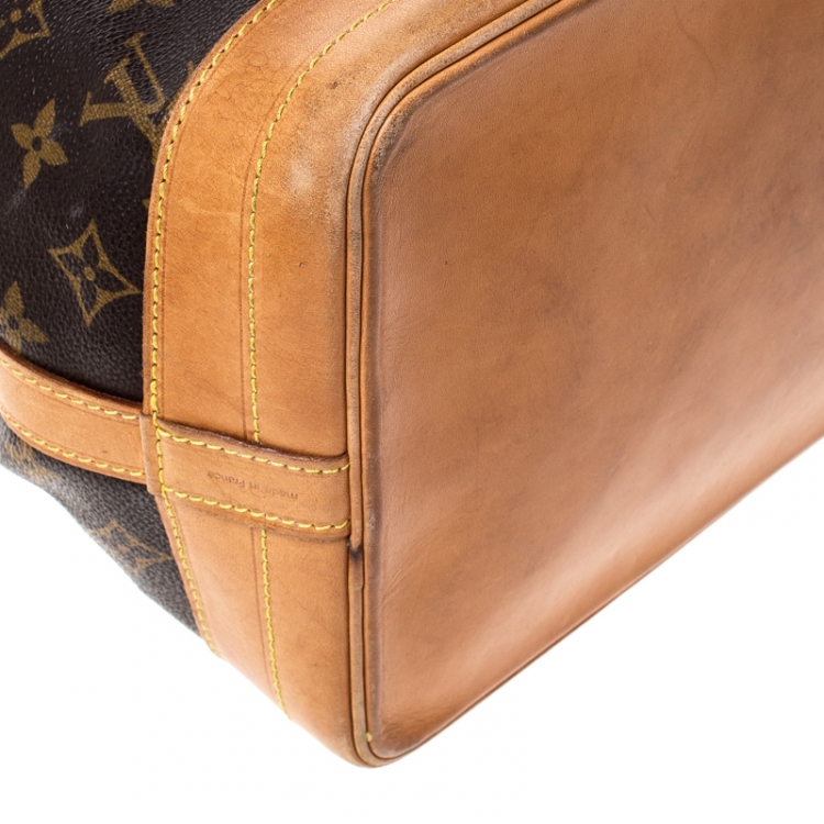 Pre Owned Louis Vuitton Monogram Canvas Large Noe Drawstring Bag