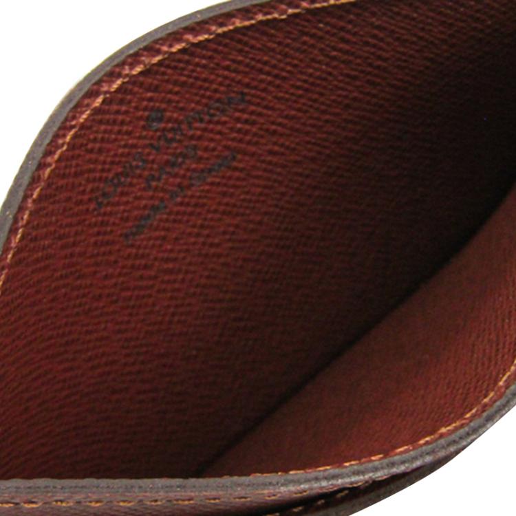 Pre Owned Louis Vuitton Monogram Canvas Card Case
